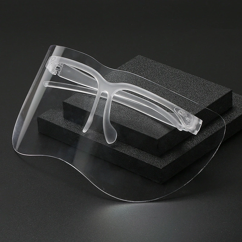 Blocc Stylish Laser Eye Protection Face Shield Transparent Half Face Shield Guard Mask Face Screen Shield