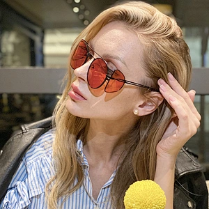 2021 newest fashion round frame steam punk four lenses sunglasses women men eyewear shade sun glasses wholesale custom goggles