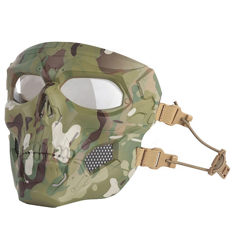 2020 Anti-dust Face shield Mask Scary Skeleton ShieldMask Adult Simple Skull ShieldMask Halloween