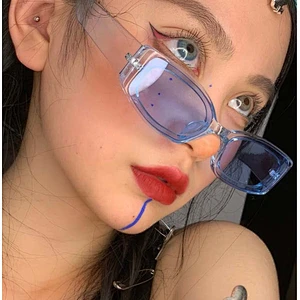 2021 newest candy color small square frame sunglasses women men eyewear shade vintage sun glasses wholesale custom goggles