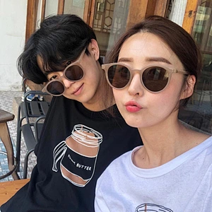 2021 newest fashion retro small round frame sunglasses women men eyewear shade vintage sun glasses wholesale custom goggles