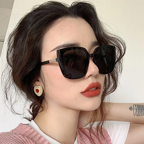 2021 newest fashion square oversize celebrity sunglasses women men eyewear shade vintage sun glasses wholesale custom goggles