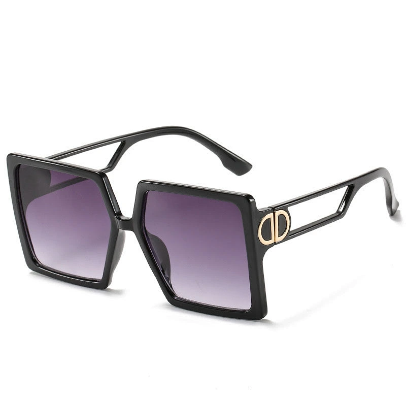 2021 newest fashion square big frame trendy sunglasses women men eyewear shade vintage sun glasses wholesale custom goggles