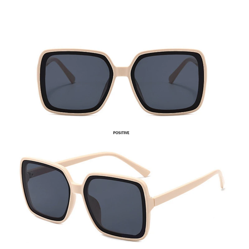 2021 newest fashion ladies oversize square sunglasses women men eyewear shade vintage sun glasses wholesale custom goggles