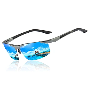 2021 newest fashion aluminum magnesium sport sunglasses polarized women men eyewear shade sun glasses wholesale custom goggles