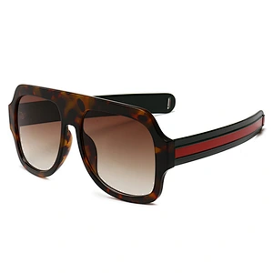 Explosion models thick line temples square big frame sun glasses sunglasses street style luxury fashionable sunglasses 2020