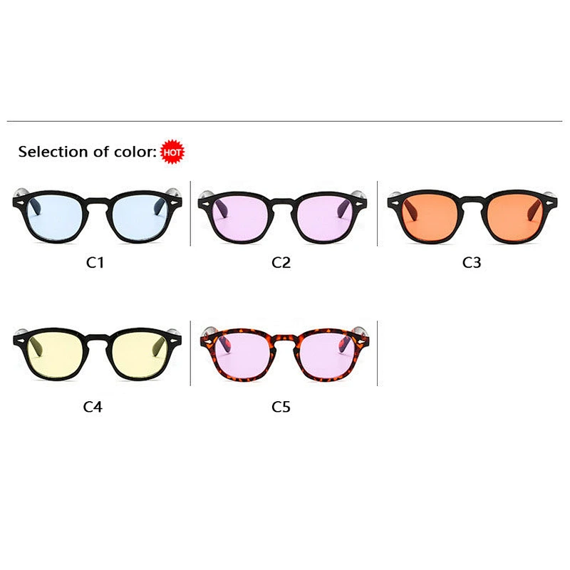 2021 newest fashion stud round retro celebrity sunglasses women men eyewear shade vintage sun glasses wholesale custom goggles