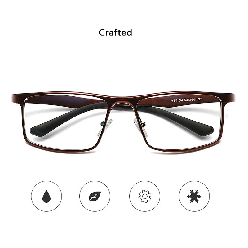 Anti blue light aluminum magnesium business optical frame river wholesale myopia women eyewear men eyeglasses design eye glasses