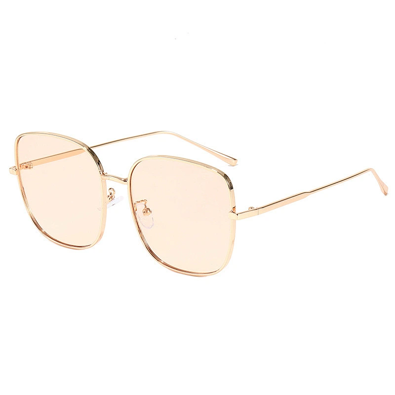2021 newest fashion metal celebrity trendy black frame sunglasses women men eyewear shade sun glasses wholesale custom goggles