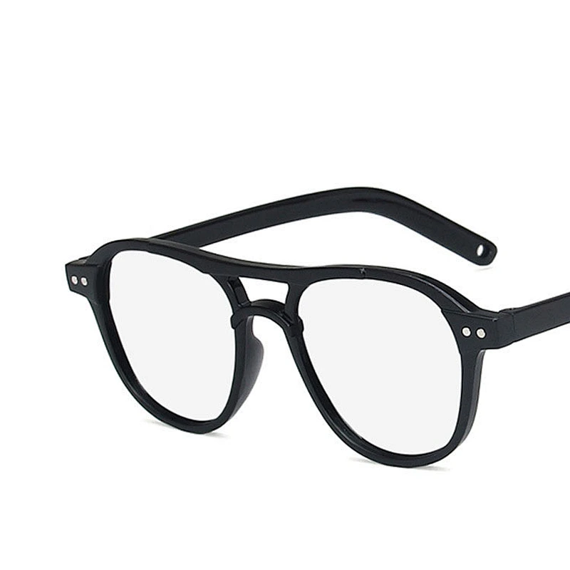 Cute newest stud round frame trendy kids boy sunglasses girls 2021 manufacture for custom UV sun glasses
