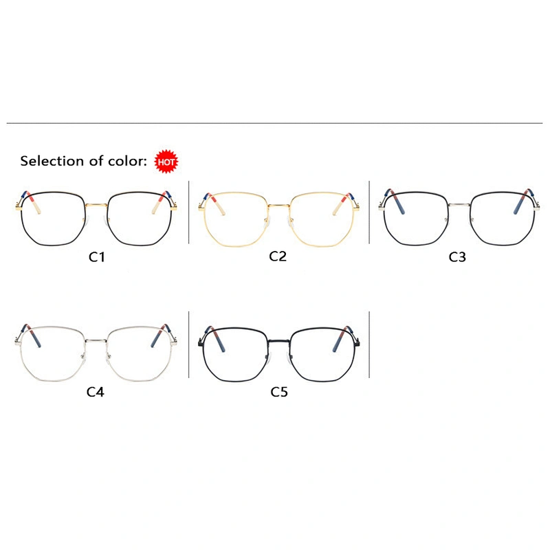 Light metal frame trendy celebrity optical frame river wholesale myopia women eyewear men eyeglasses design eye glasses