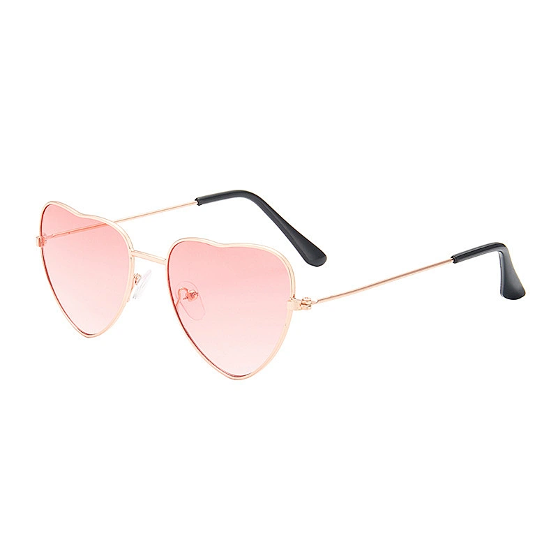 Anti UV newest cheap cute baby kids boy heart shape sunglasses girls 2021 manufacture for custom UV sun glasses