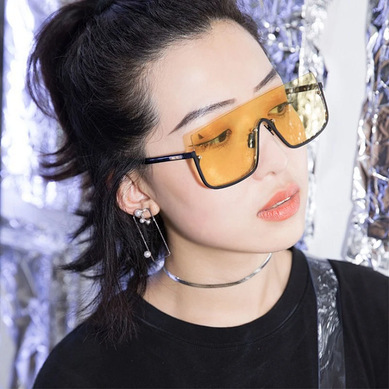 2021 newest fashion metal windproof hip hop sunglasses women men eyewear shade vintage sun glasses wholesale custom goggles