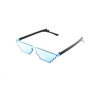 2021 newest fashion coding pixel mosaic sunglasses women men eyewear shade vintage sun glasses wholesale custom goggles