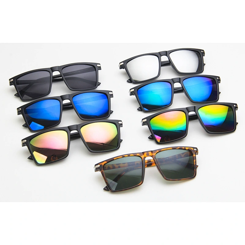 2021 newest stud square frame trendy retro sunglasses women men eyewear shade vintage sun glasses wholesale custom goggles