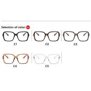 Blue light blocking retro square big frame trendy optical frame river wholesale women eyewear men eyeglasses design eye glasses