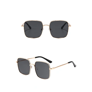 2021 newest fashion ladies trendy metal square driving sunglasses women men eyewear shade sun glasses wholesale custom goggles