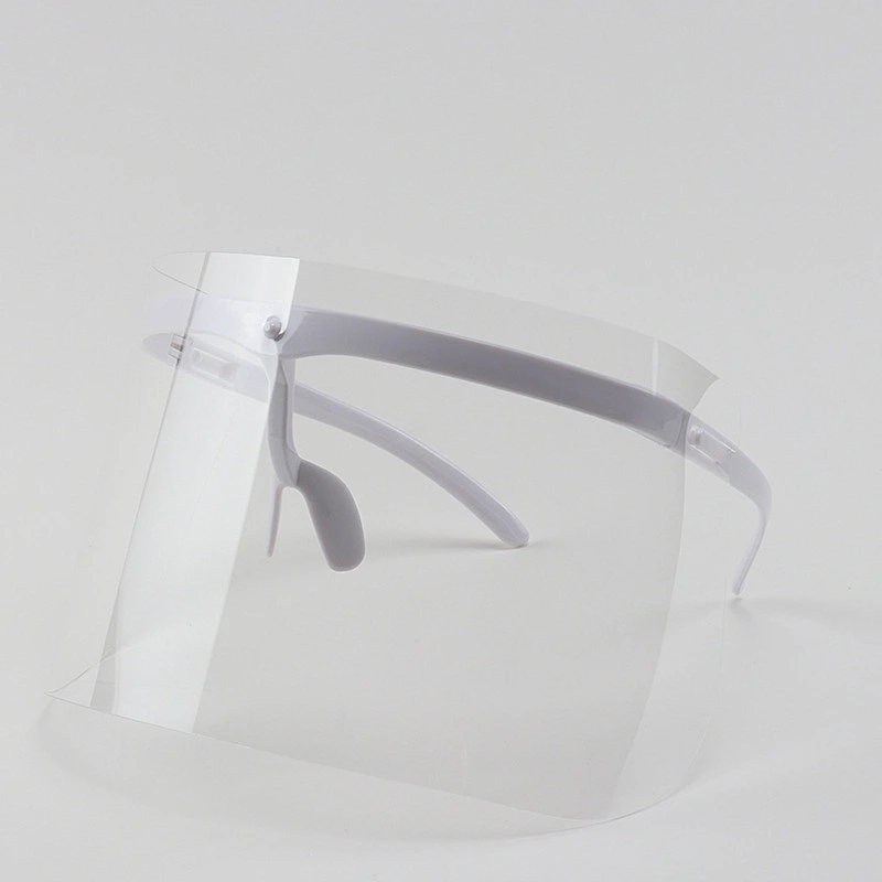 Spot manufacturer transparent double-sided anti-fog eye protection anti-droplet isolation mask protective face shield