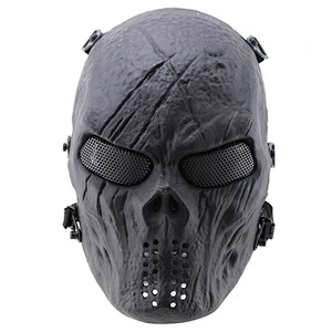 full face shiled skull protective face shield mask men and women cycling army fans real CS equipment Christmas mas