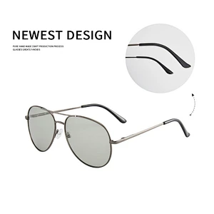 2021 newest fashion photochromic oval sunglasses polarized women men eyewear shade vintage sun glasses wholesale custom goggles