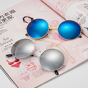 2021 newest fashion oval colorful trendy round sunglasses women men eyewear shade vintage sun glasses wholesale custom goggles