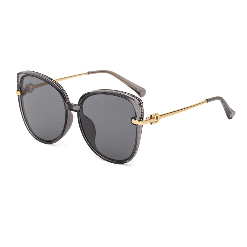 2021 newest fashion rhinestone cat eye sunglasses polarized women men eyewear shade vintage sun glasses wholesale custom goggles