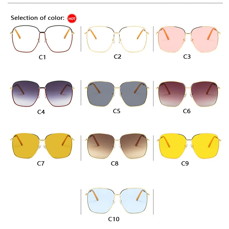 Retro metal big frame trendy celebrity optical frame river wholesale women eyewear men eyeglasses design eye glasses