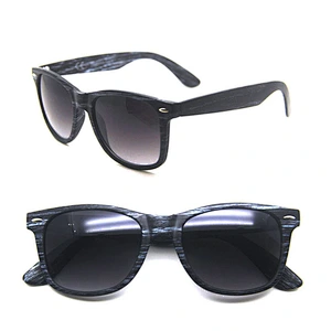 Bamboo sunglasses factory rice nail sunglasses L-002 wooden sunglasses grain bamboo grain frame mirror