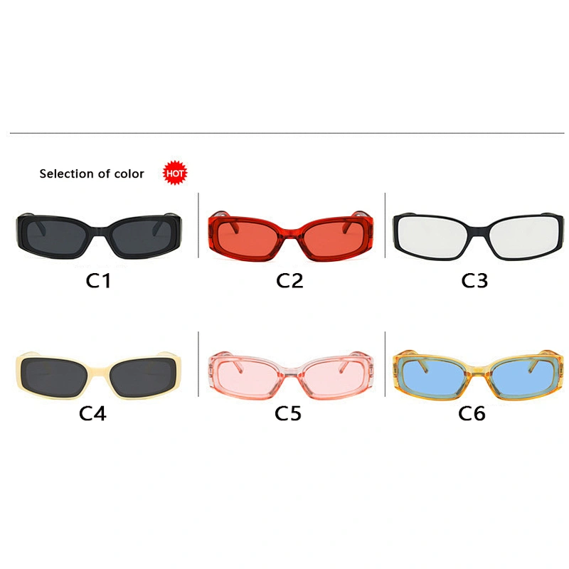 2021 newest big square frame hip hop celebrity sunglasses women men eyewear shade vintage sun glasses wholesale custom goggles