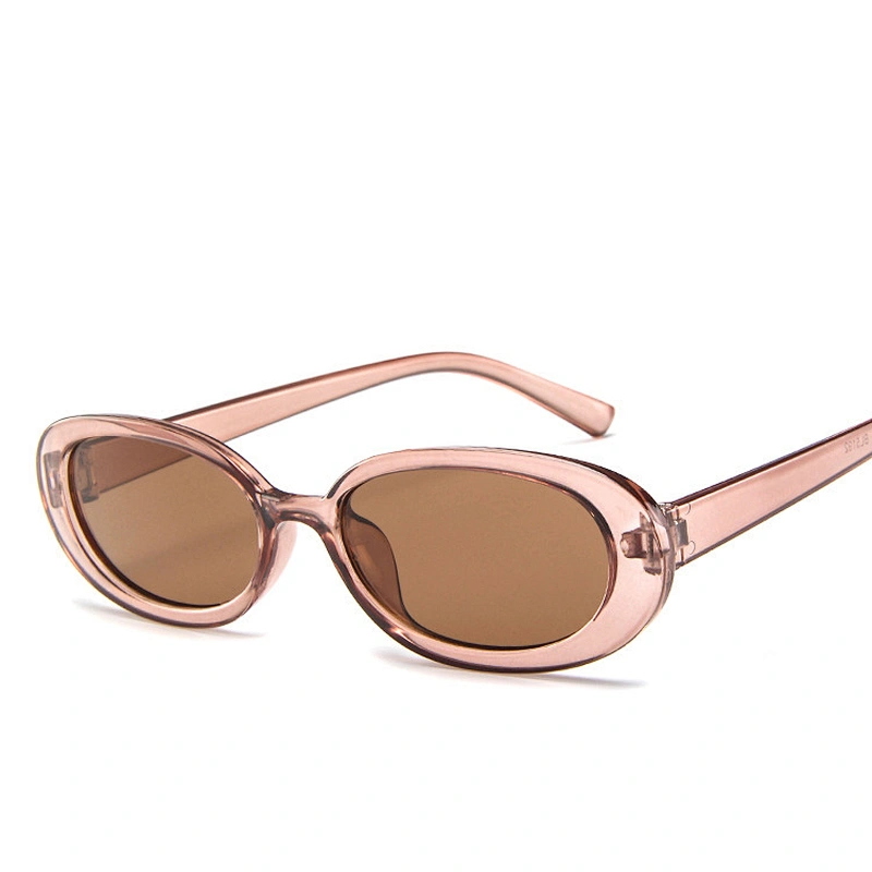 2021 newest fashion cows color oval small frame sunglasses women men eyewear shade vintage sun glasses wholesale custom goggles