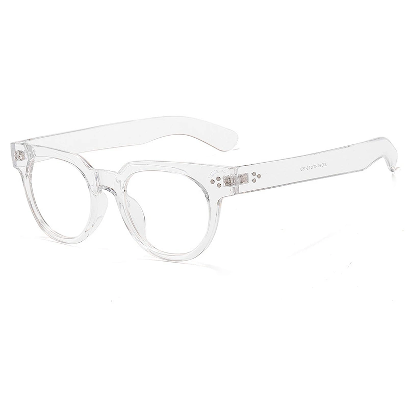 2021 Trendy retro stud glasses gradient celebrity optical frame river wholesale women eyewear men eyeglasses design eye glasses