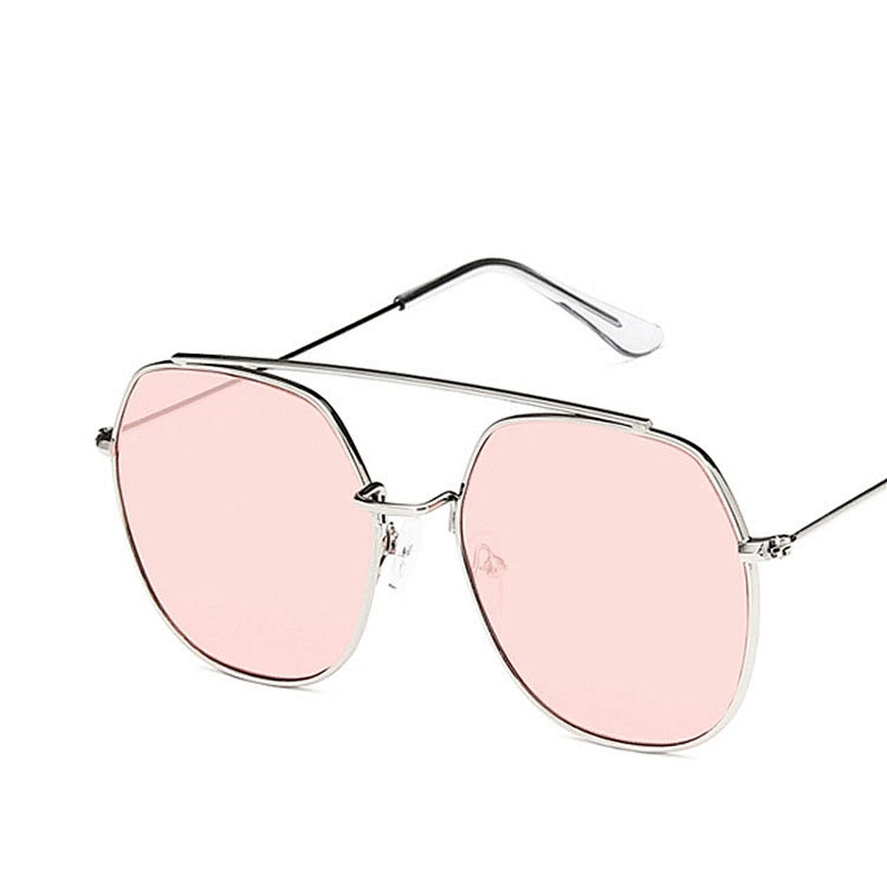 2021 newest fashion metal polygon retro thin sunglasses women men eyewear shade vintage sun glasses wholesale custom goggles