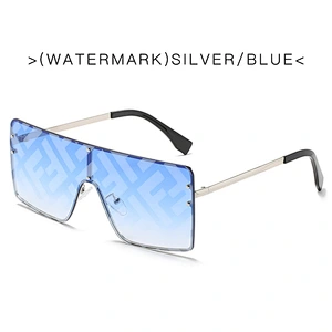 2021 newest fashion trendy oversize personalized pattern sunglasses women men eyewear shade sun glasses wholesale custom goggles