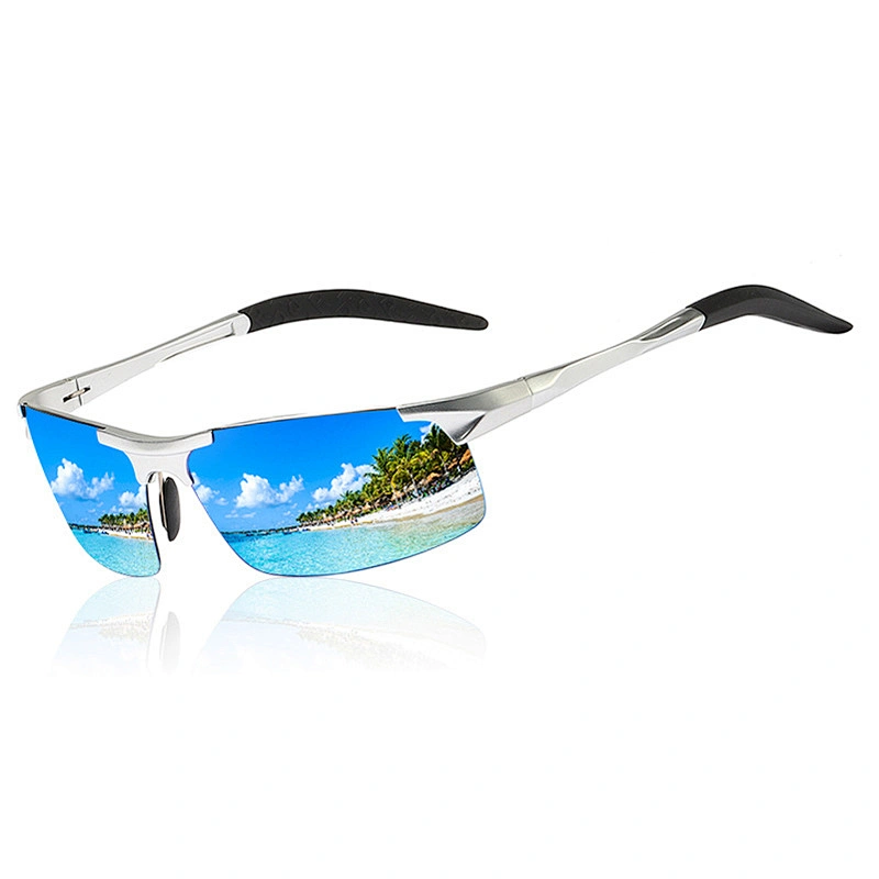 2021 fashion newest aluminum magnesium sport sunglasses polarized women men eyewear shade sun glasses wholesale custom goggles