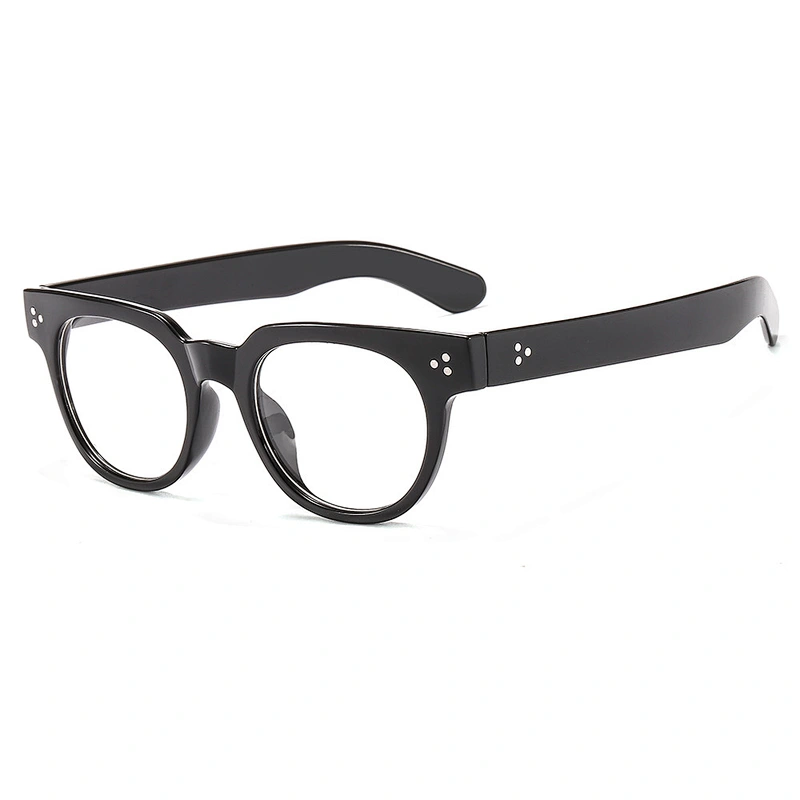 2021 Trendy retro stud glasses gradient celebrity optical frame river wholesale women eyewear men eyeglasses design eye glasses