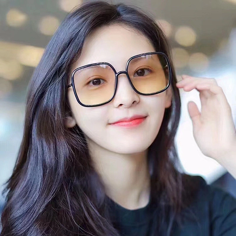 2021 newest fashion big frame trendy sunglasses women men eyewear shade vintage sun glasses wholesale custom goggles