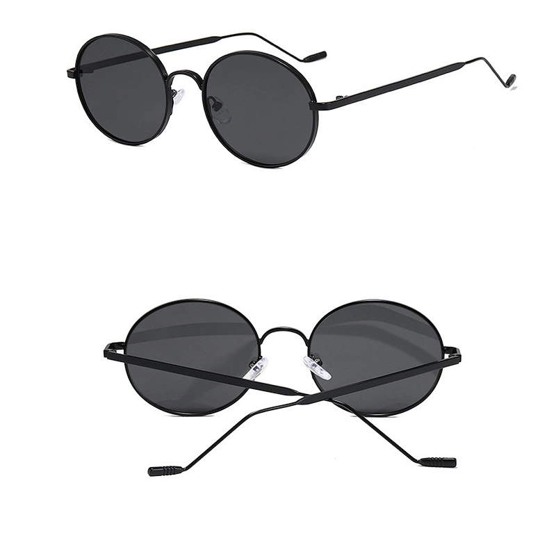 2021 newest fashion personality small round kid sunglasses women men eyewear shade vintage sun glasses wholesale custom goggles