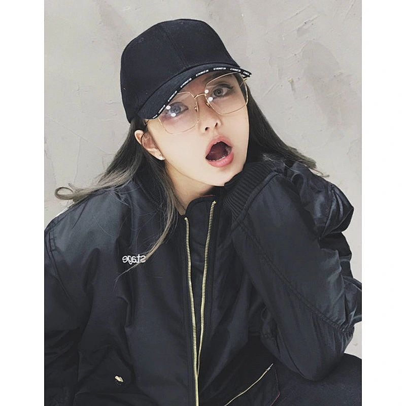 square metal big frame retro polygon glasses river glasses optical frame wholesale women eyewear men eyeglasses design eye glass