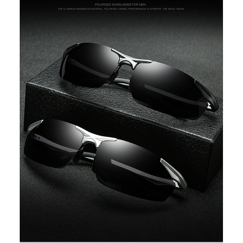 2021 newest aluminum magnesium drive trendy sunglasses polarized women men eyewear shade sun glasses wholesale custom goggles