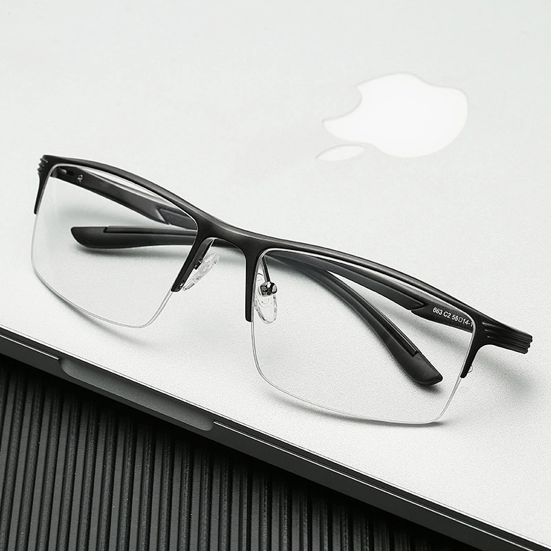 Anti blue light aluminum magnesium business optical frame river wholesale women eyewear men eyeglasses design eye glasses