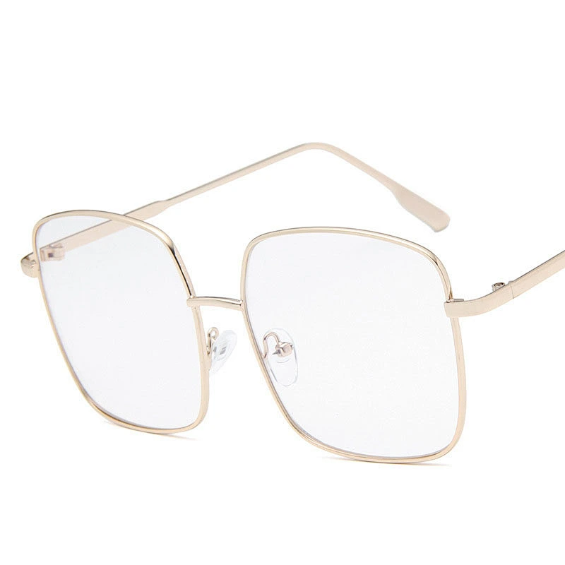 Blue light blocking metal square big optical frames river wholesale trendy women eyewear men eyeglasses design eye glasses