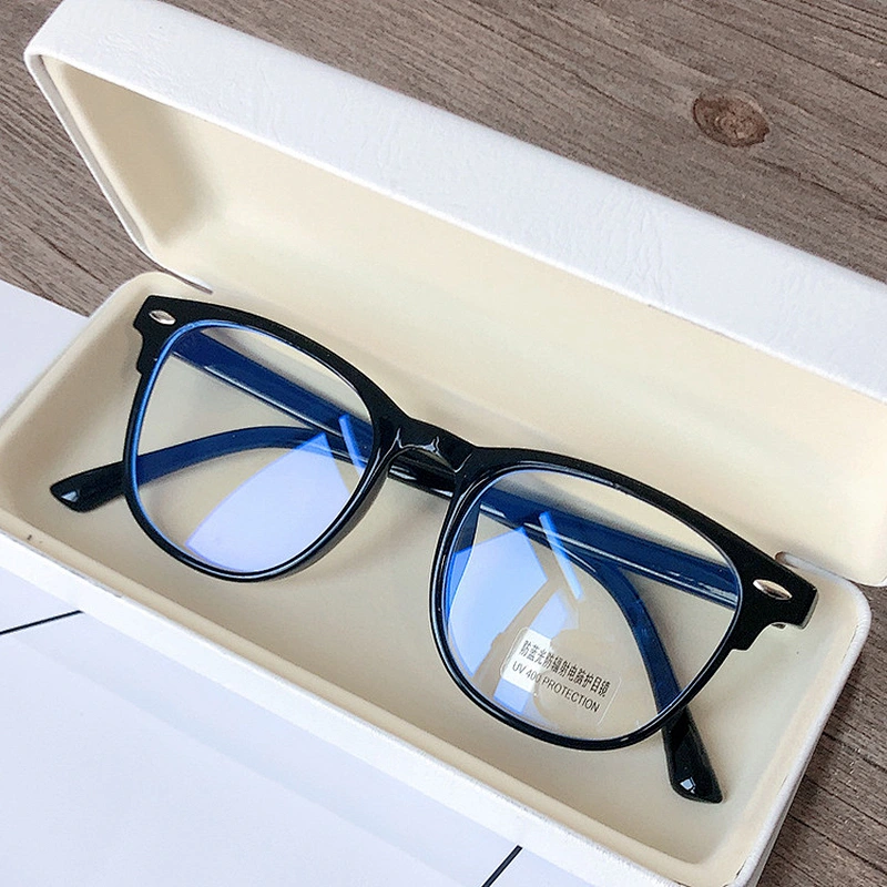 Blue light blocking retro square big frame trendy optical frame river wholesale women eyewear men eyeglasses design eye glasses