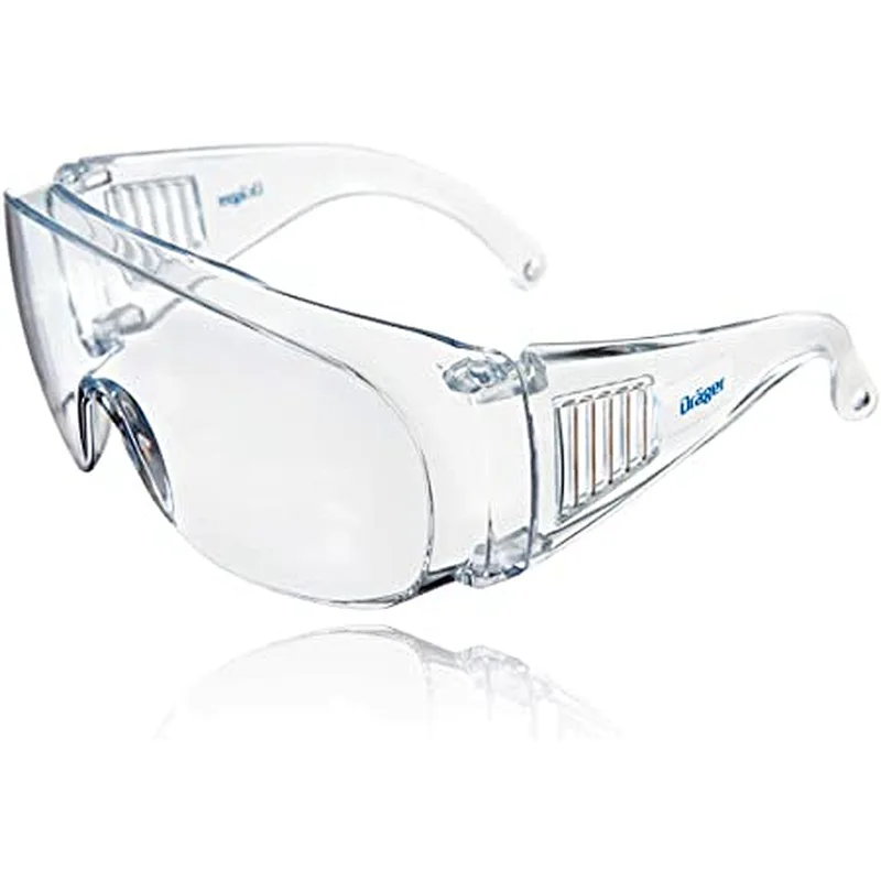anti fog eye protection clear lens transparent frame big safety glasses glasses shield eye ophthalmic yiwu