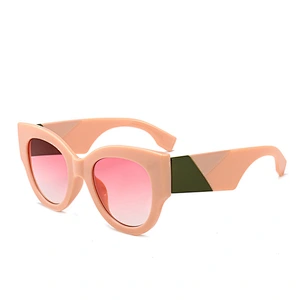 2021 newest fashion ladies round frame trendy sunglasses women men eyewear shade vintage sun glasses wholesale custom goggles