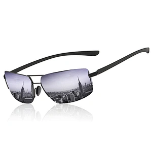 2021 newest fashion square rimless metal sunglasses women men eyewear shade vintage sun glasses wholesale custom goggles