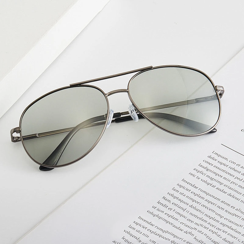 2021 newest fashion photochromic oval sunglasses polarized women men eyewear shade vintage sun glasses wholesale custom goggles