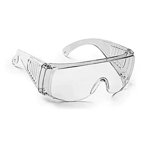 anti fog eye protection clear lens transparent frame big safety glasses glasses shield eye ophthalmic yiwu