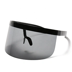 Colorful Face Shield Mask Stylish Laser Half FaceShield Transparent Face Shield Guard Mask Face Screen Shield