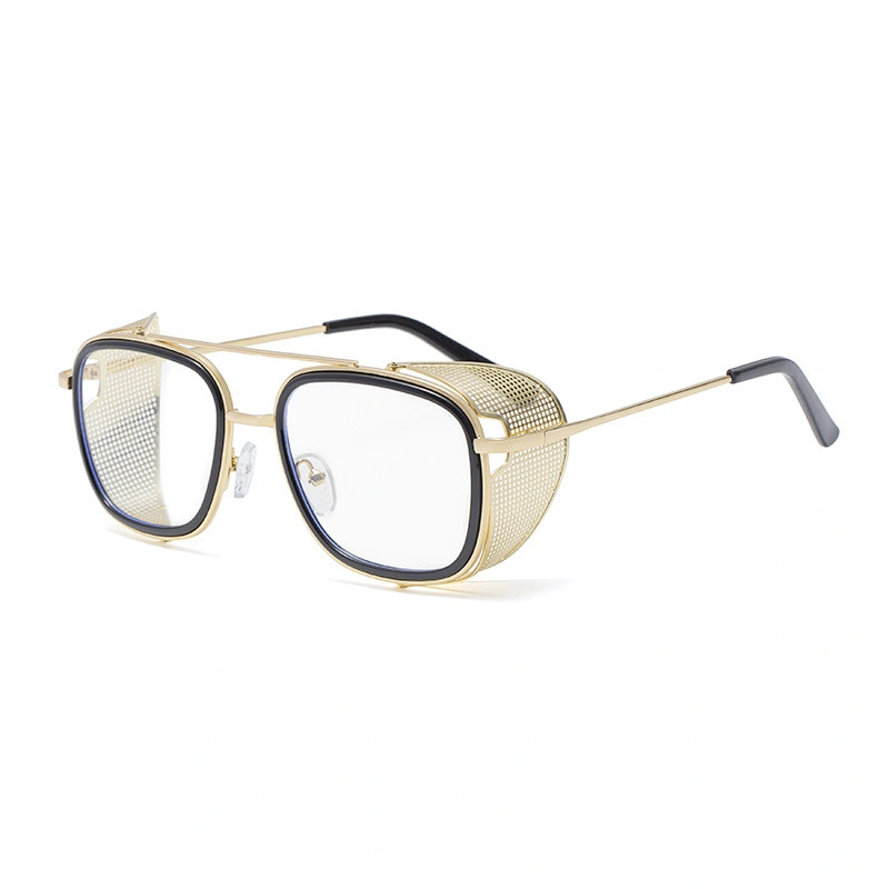 2021 newest fashion retro metal steam punk sunglasses women men eyewear shade sun vintage glasses wholesale custom goggles