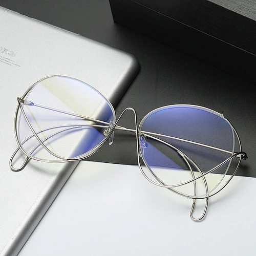 Blue light blocking metal vintage optical big frames river wholesale women eyewear men eyeglasses frame design eye glasses